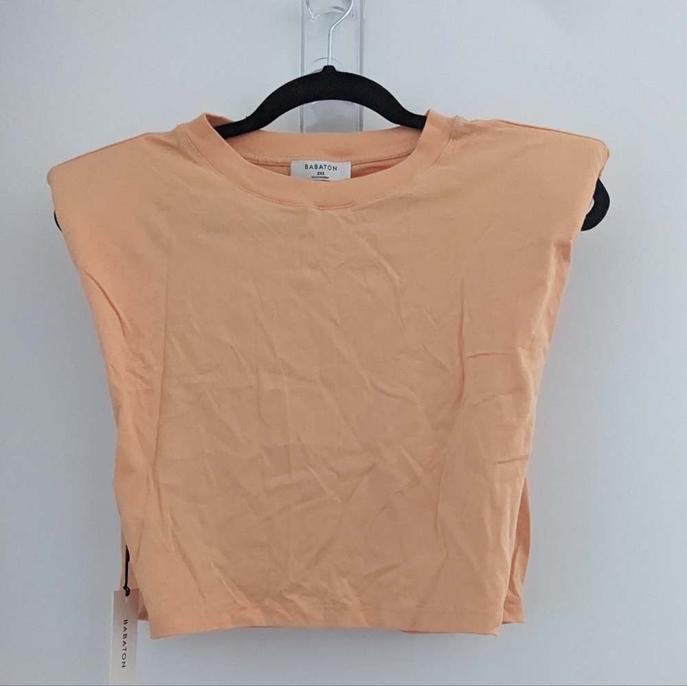 Aritia Babaton shoulder pad top